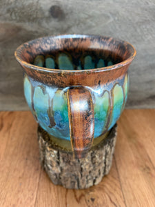 Copper Patina Mug