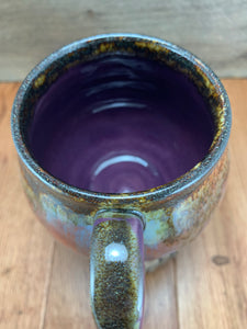 Northern Aurora Mug with Two Finger Fancy Handle