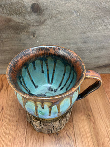 Copper Patina Mug