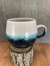 Load image into Gallery viewer, Large Blush Pink and Black Ombré Mug