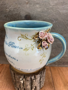 Porcelain Garden Rose Mug