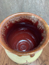 Load image into Gallery viewer, Burgundy Carved Mandal Mug