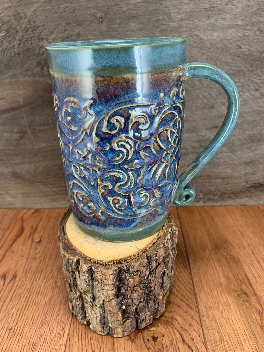 Filigree Slab Mug