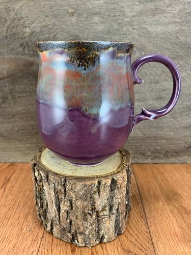 Norther Aurora Mug with Fancy Handle