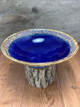 Load image into Gallery viewer, Cobalt Blue Wide Shallow Bowl