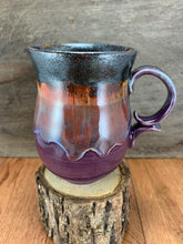 Load image into Gallery viewer, Tall Northern Aurora Mug with Fancy Handle