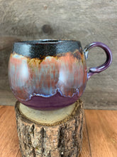 Load image into Gallery viewer, Northern Aurora Mug with One Finger Fancy Handle