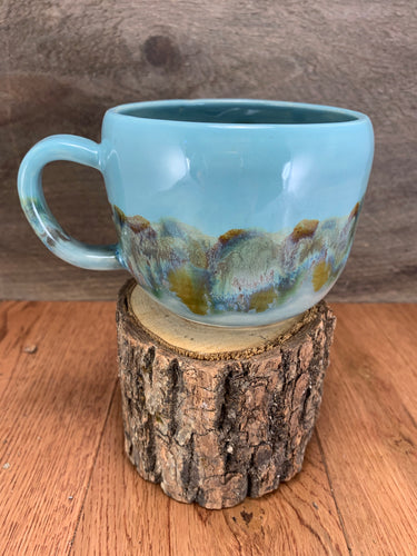 Aqua/Gray Mug